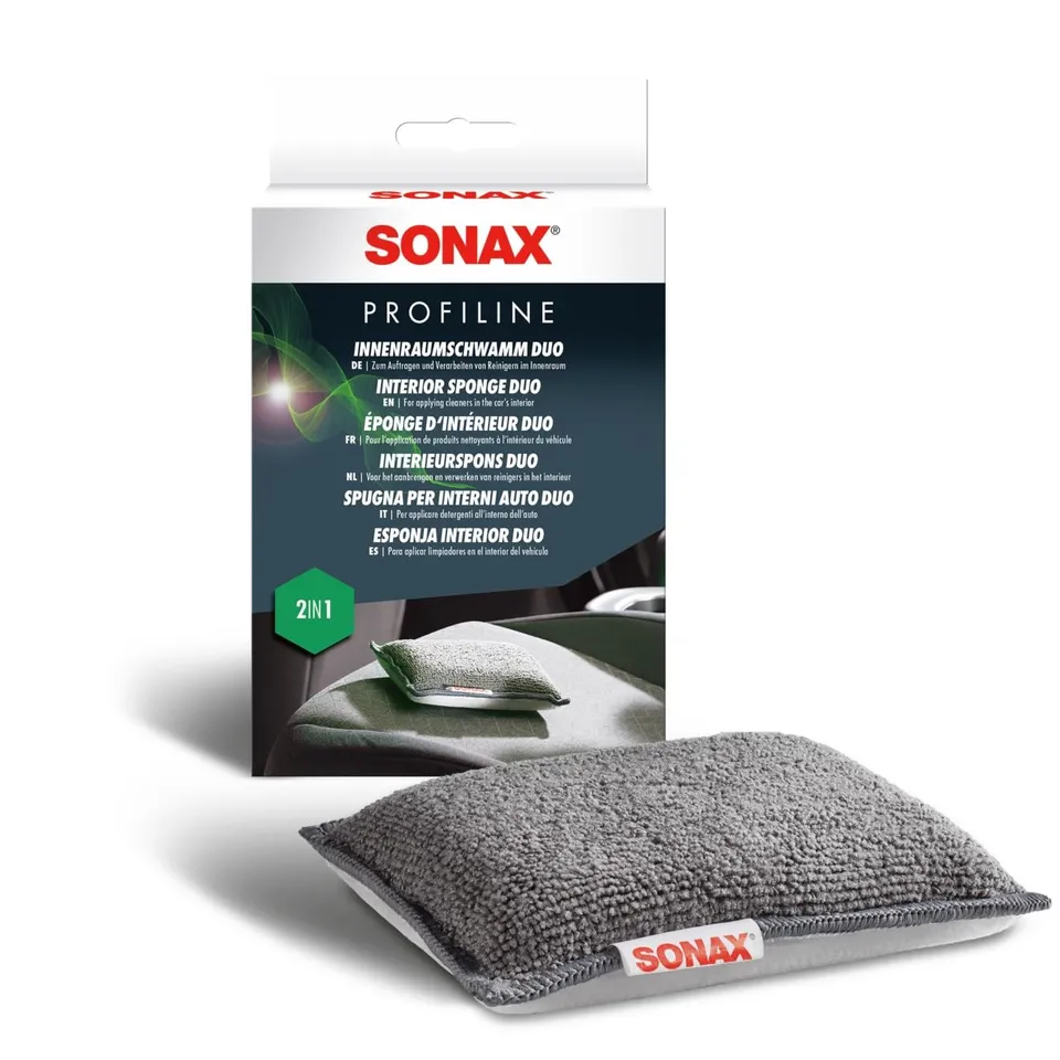 sonax-profiline-innenraumschwamm-duo-reinigungspad-leder image 1