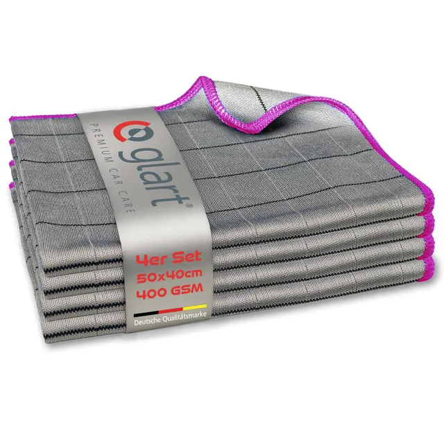 glart-44c4p-carbont-cher-scheibentuch-4er-set-50x40-cm-fusselfrei image 1