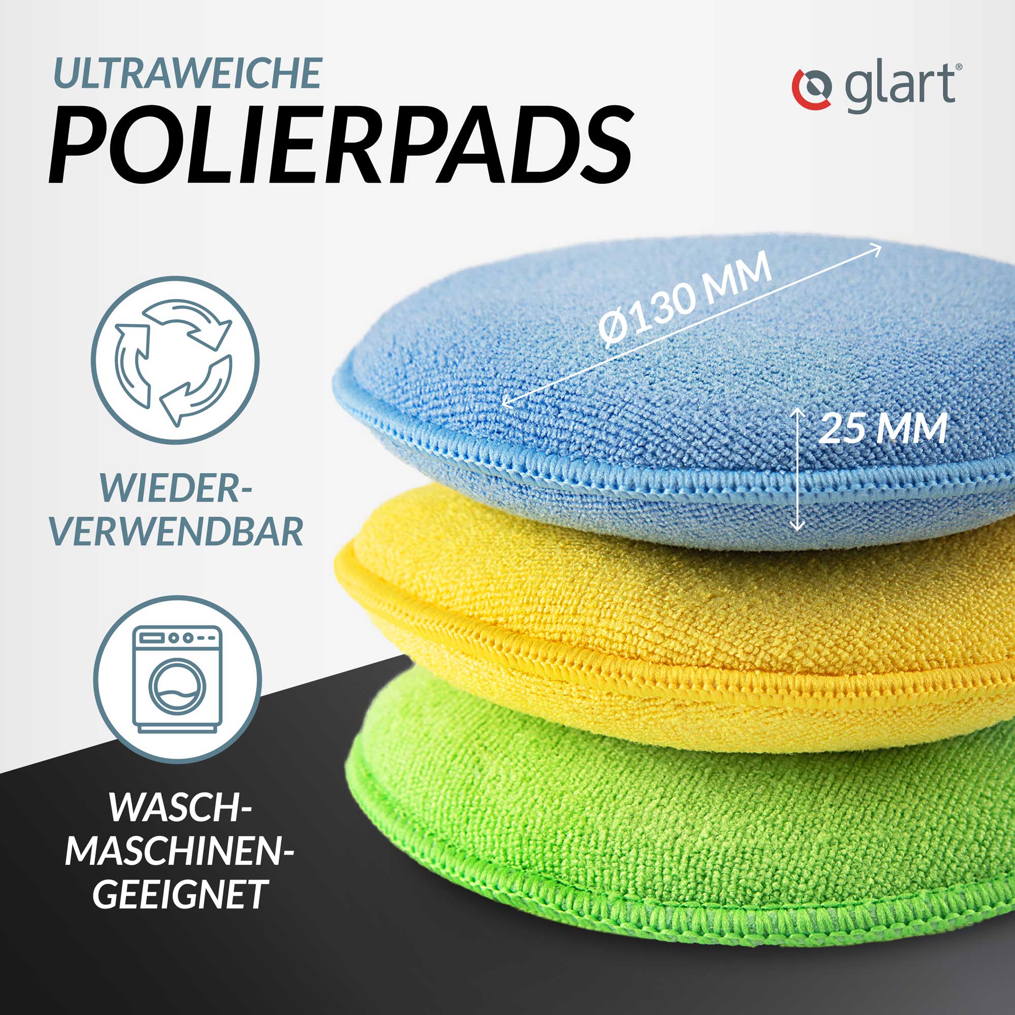 glart-polierschw-mme-46pp-polierpad-6er-set-130-mm-lack image 2