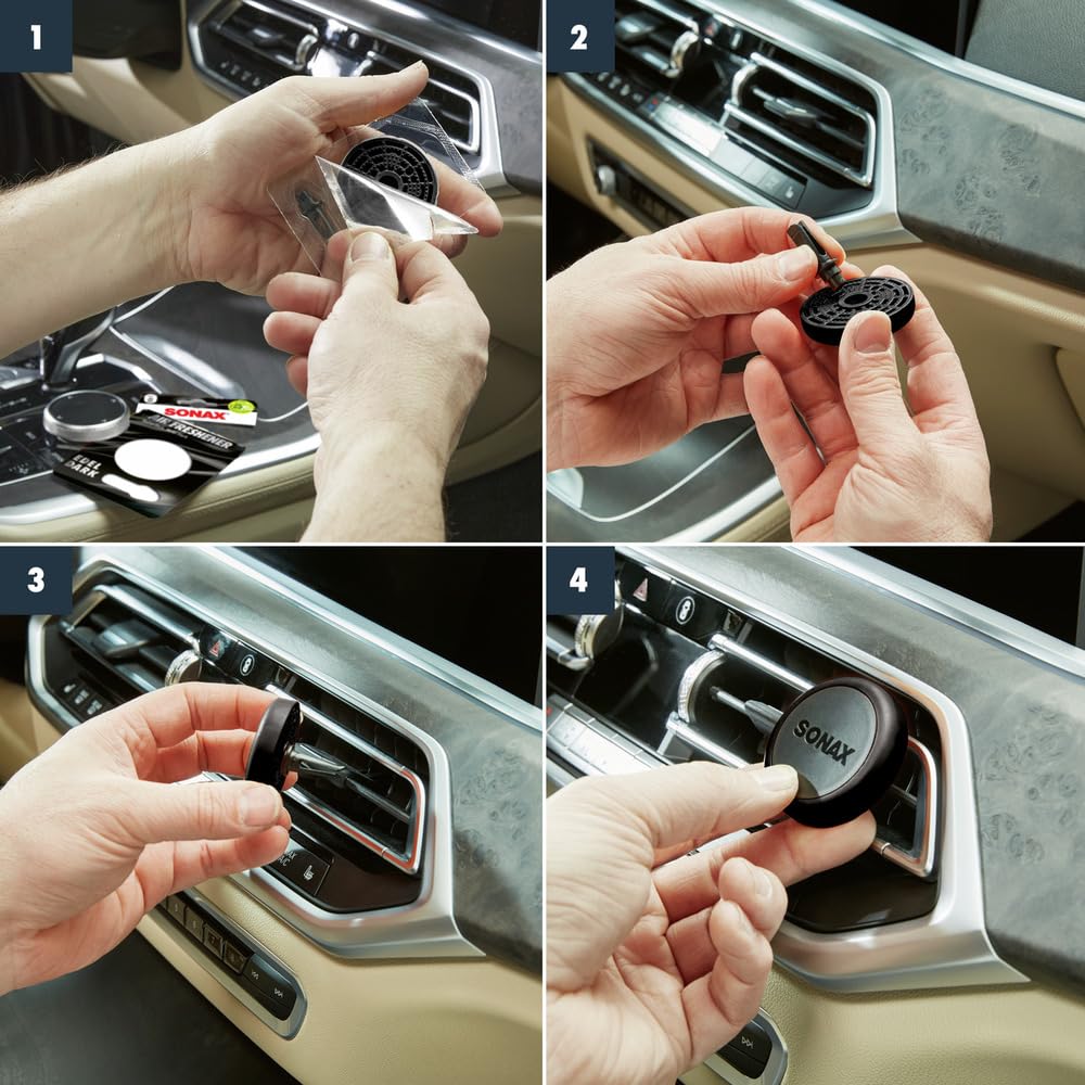 sonax-airfreshener-edeldark-autoduft-l-ftungsclip-1-st-ck image 3
