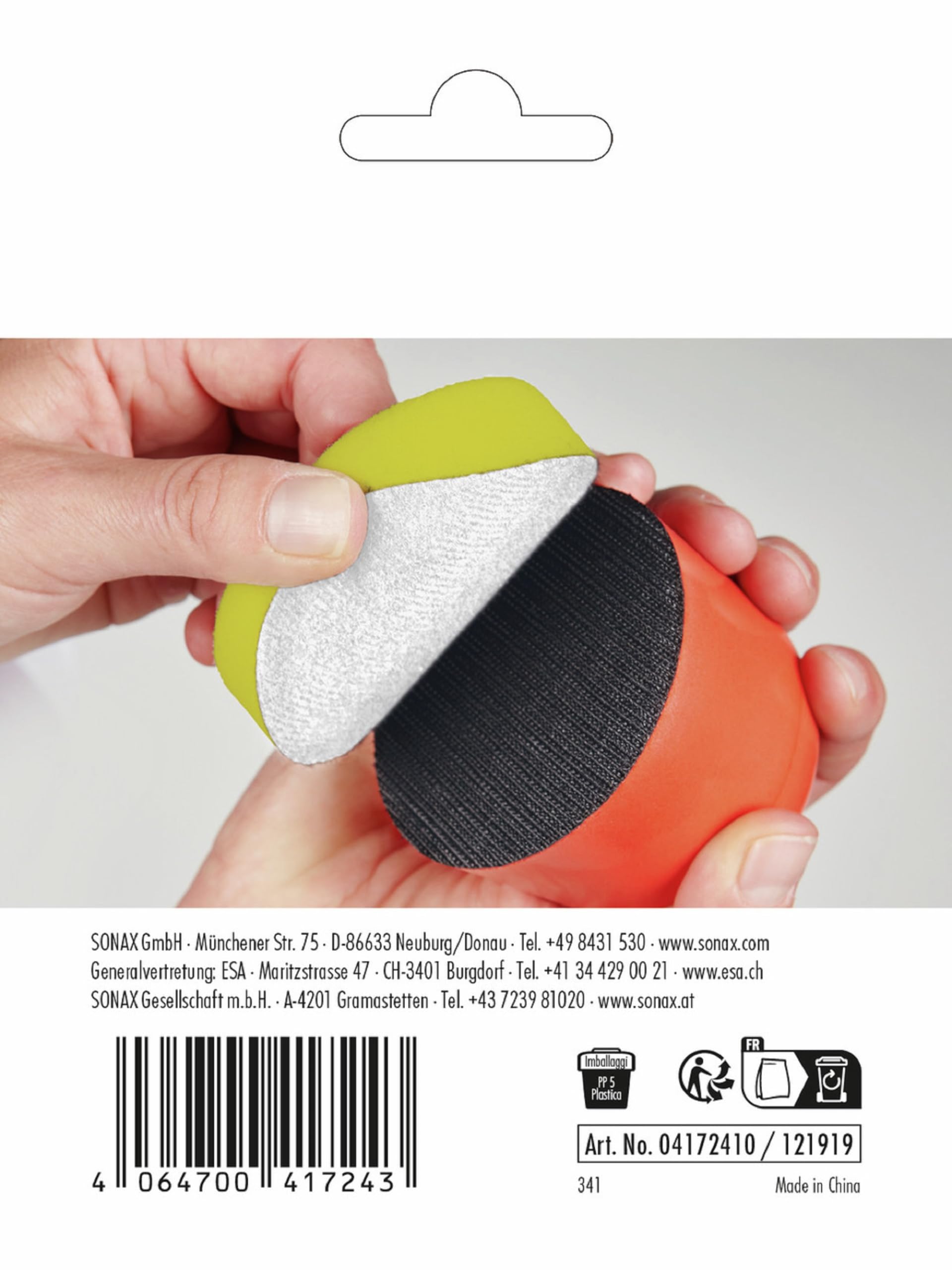 sonax-p-ball-ersatzschwamm-polierschwamm-1-st-ck-klett image 2