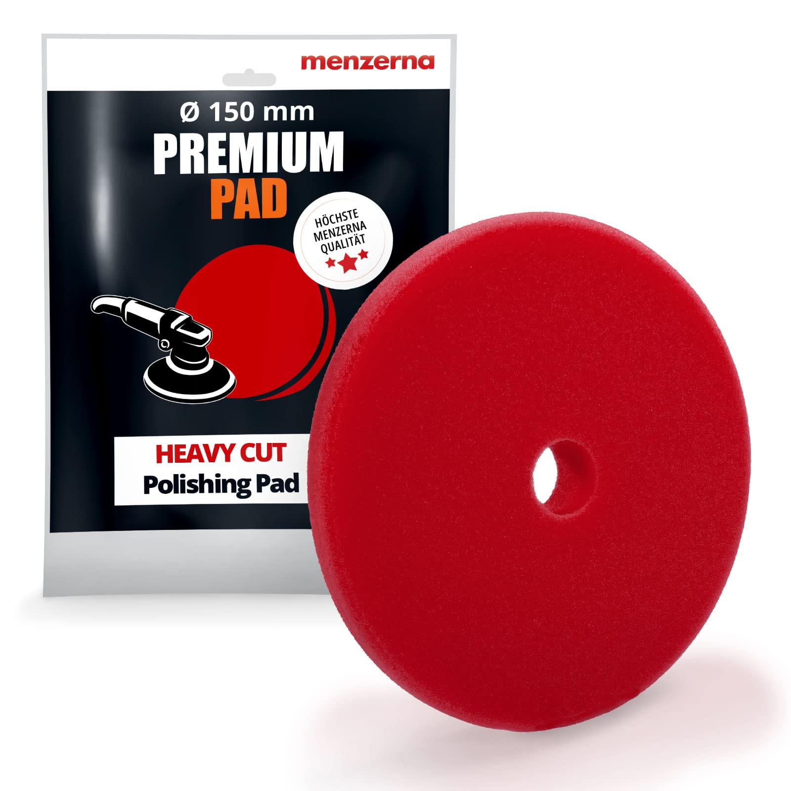 menzerna-polierschwamm-150mm-rot-heavy-cut-foam-pad image 1