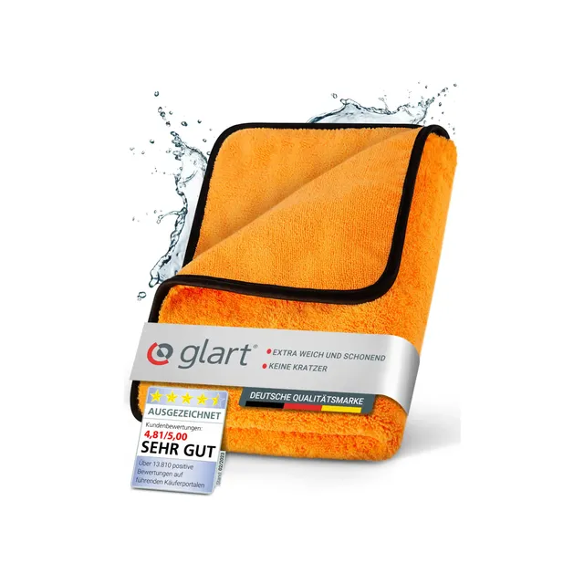 glart-44wg-auto-trockentuch-xxl-90x60-cm-mikrofaser-orange image 1
