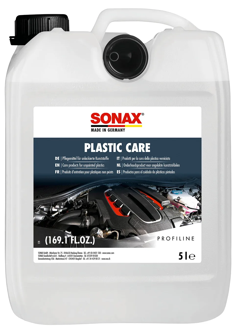 sonax-plasticcare-kunststoffpflege-5-l-kanister image 1
