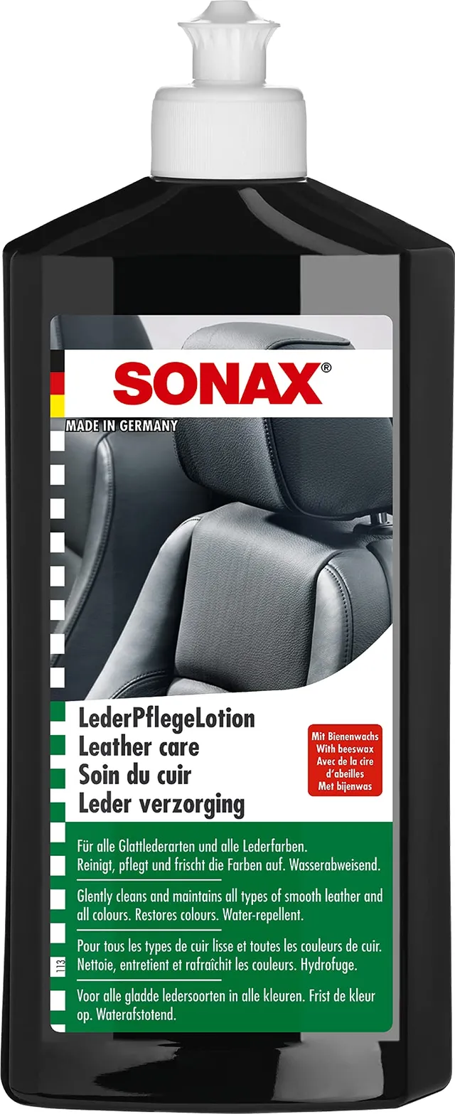 sonax-lederpflege-glattleder-emulsion-500-ml-bienenwachs image 1
