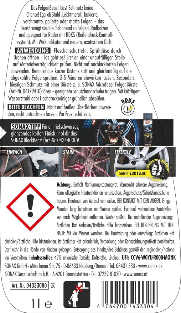 sonax-felgenbeast-felgenreiniger-1l-f-r-alu-stahl-farbumschlag image 2