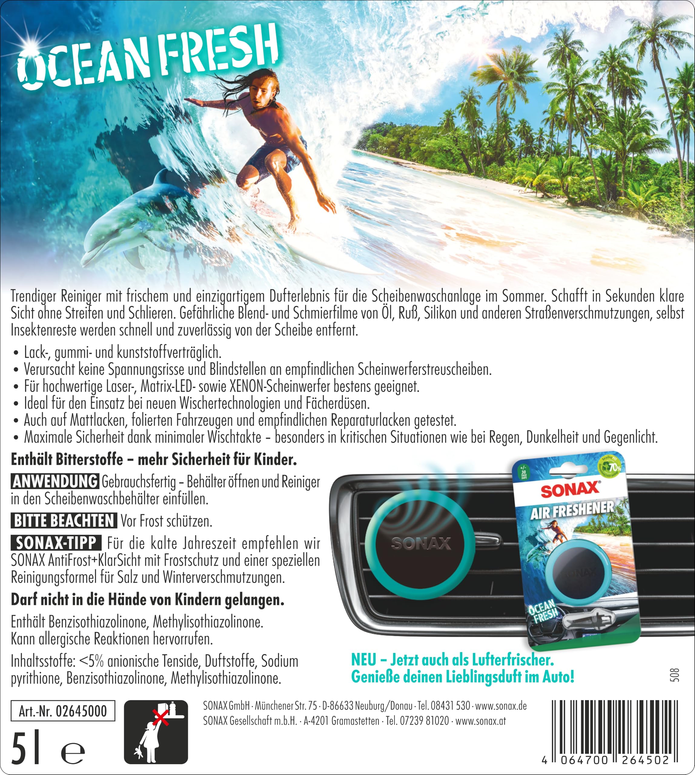 sonax-scheibenreiniger-ocean-fresh-scheibenwasser-5-liter image 2