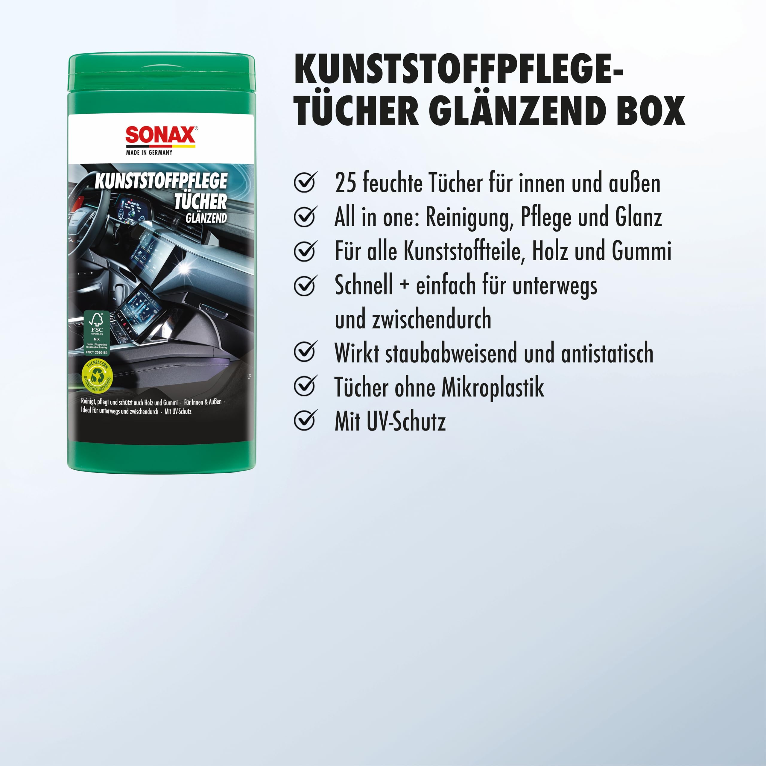 sonax-kunststoffpfleget-cher-gl-nzend-box-25-st-ck-innenpflege image 3
