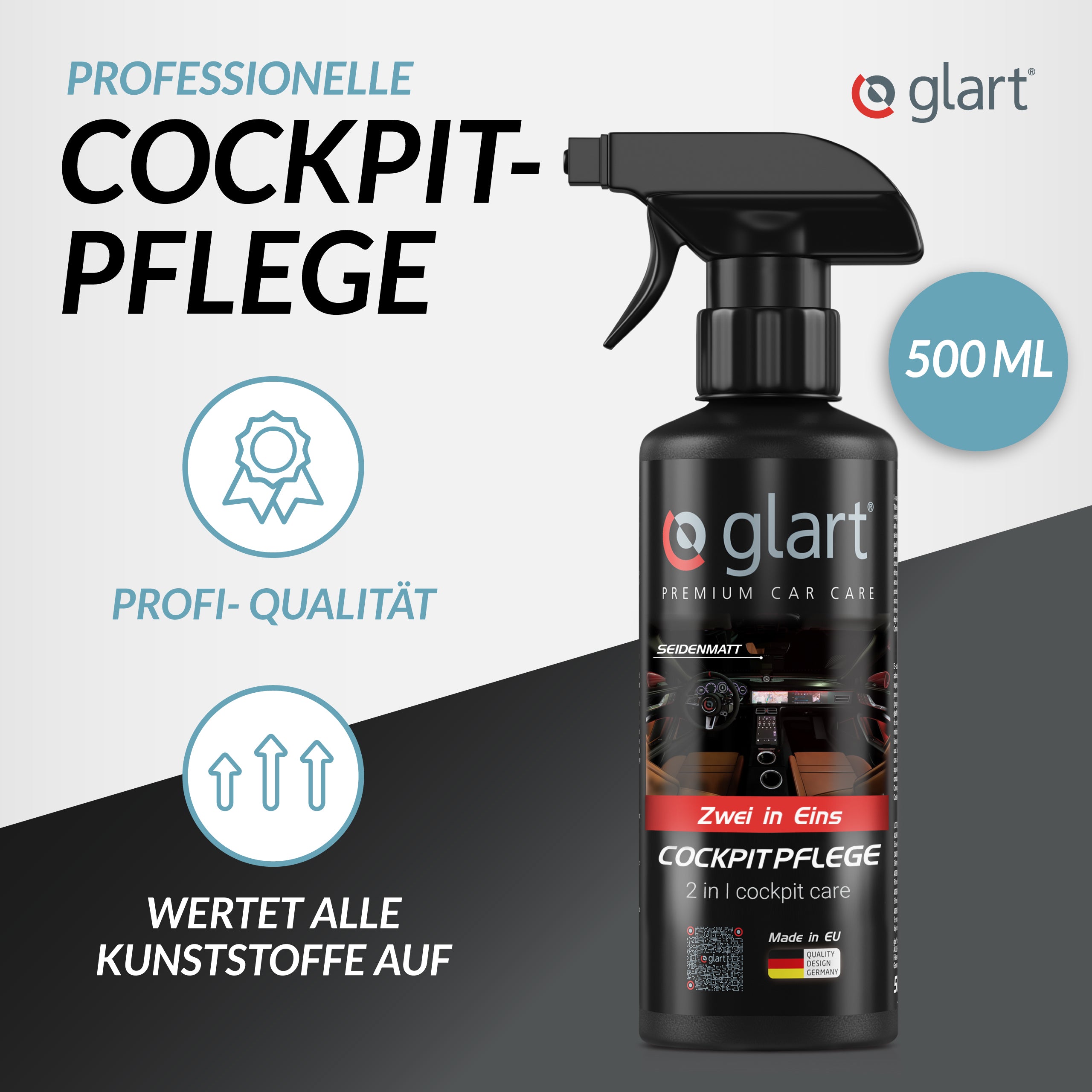 glart-cockpit-reiniger-cockpitpflege-500-ml-seidenmatt image 2