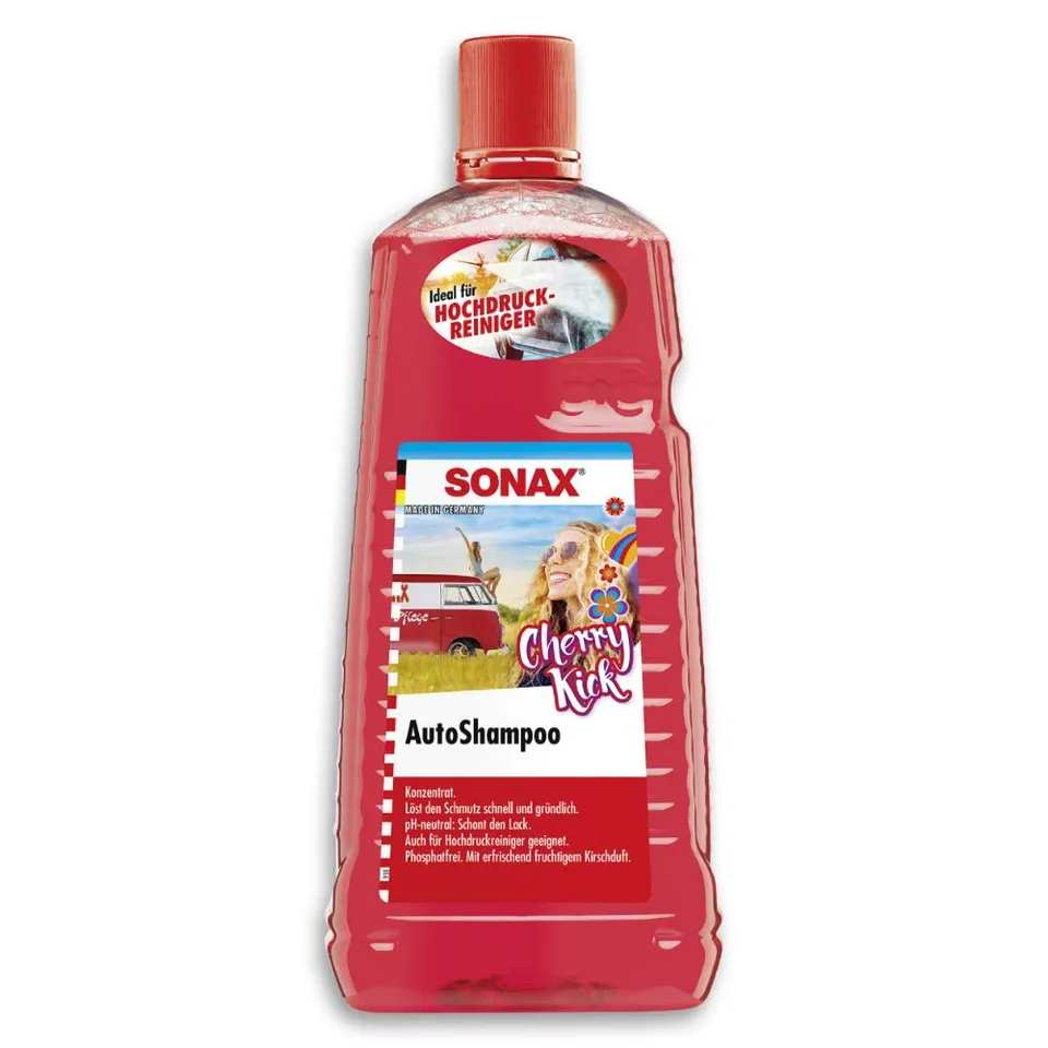 sonax-cherry-kick-autoshampoo-konzentrat-2-liter-ph-neutral image 1