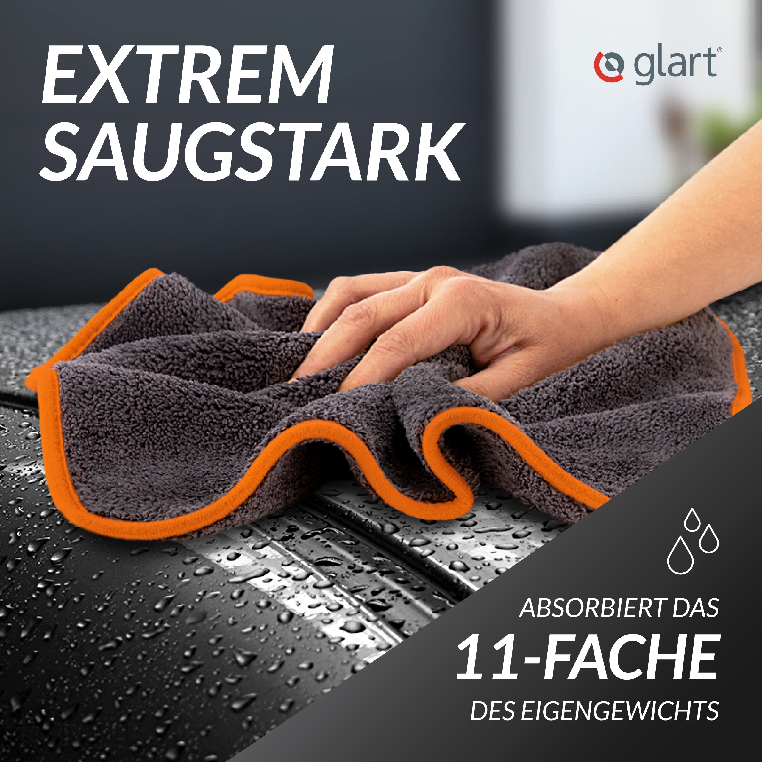 glart-mikrofasert-cher-443tp-40x40-3er-set-600-gsm-fusselfrei image 2