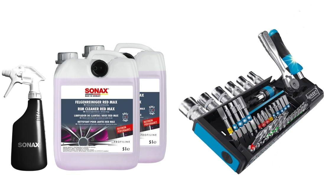 sonax-felgenreiniger-paket-red-max-spr-hboy-hazet-profi-set image 1