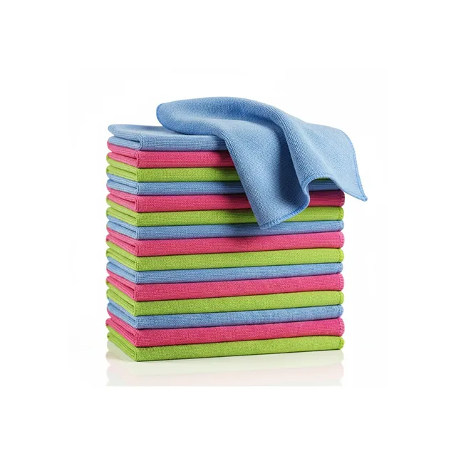 glart-mikrofasert-cher-415p-tuch-15er-set-40x40-fusselfrei image 1