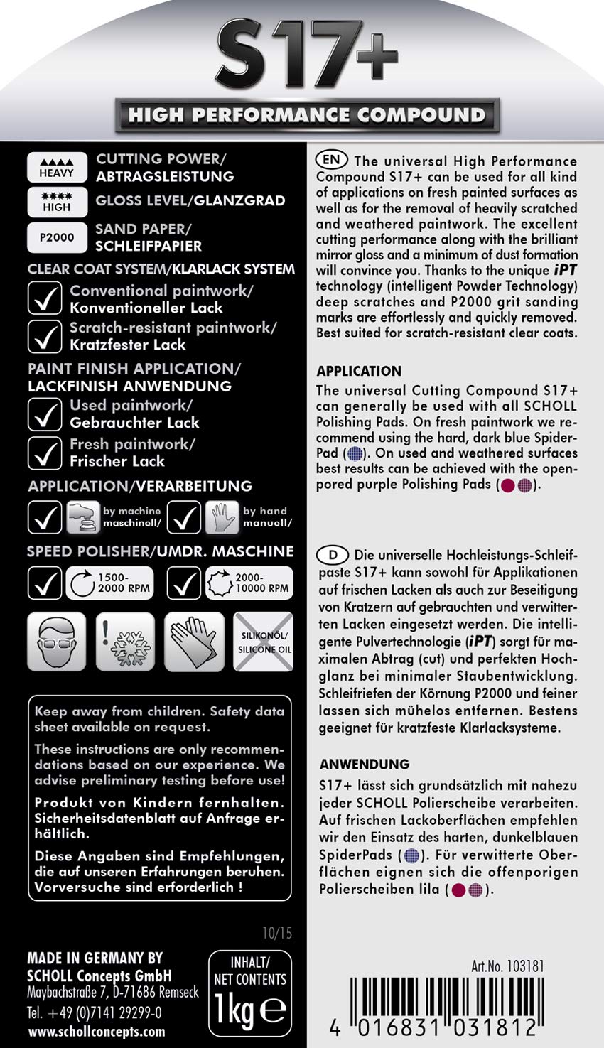 scholl-concepts-s17-heavy-cut-schleifpaste-1kg-p2000 image 2
