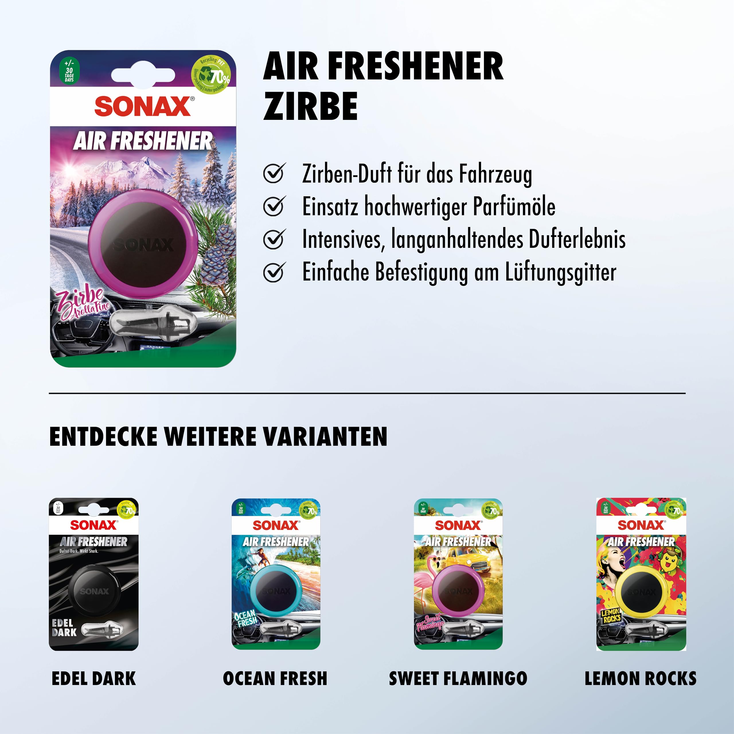 sonax-air-freshener-zirbe-autoduft-l-ftungsclip-6er-nat-rlich image 3