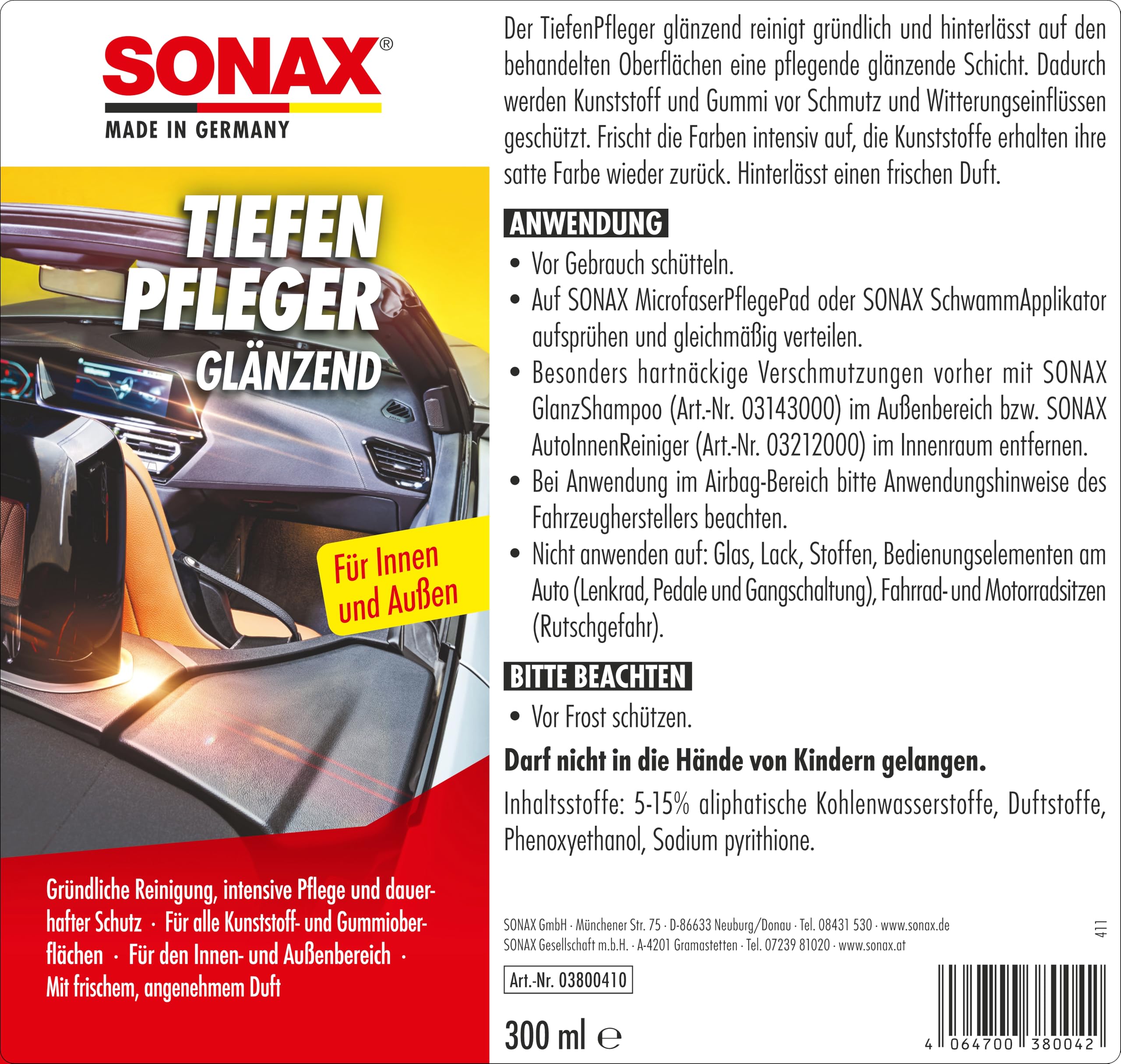 sonax-tiefenpfleger-gl-nzend-kunststoffpflege-300-ml-glanz image 2