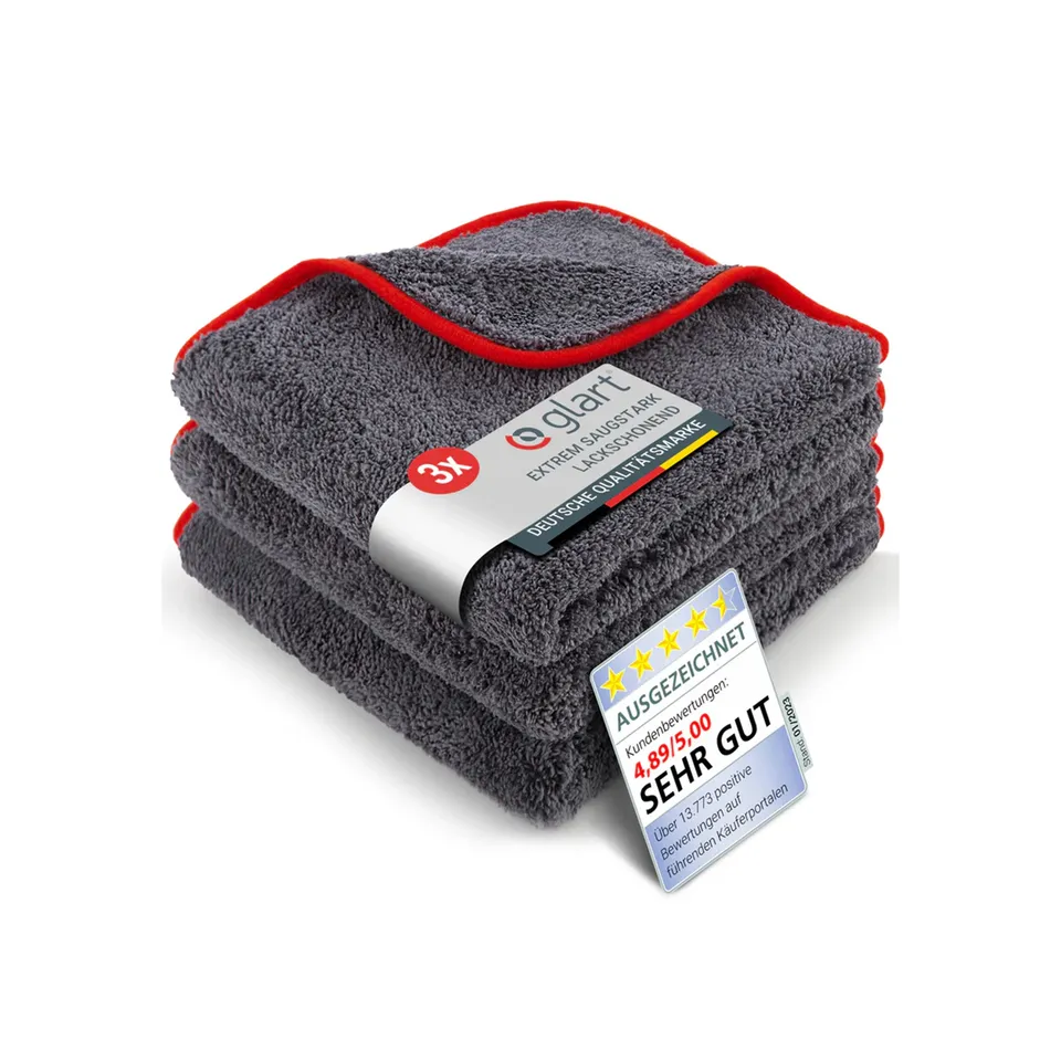 glart-mikrofasert-cher-443tp-poliertuch-3er-set-600-gsm-40x40 image 1